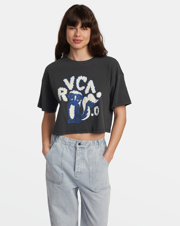 RVCA WHOOPSEY SHORT TEE - WAA