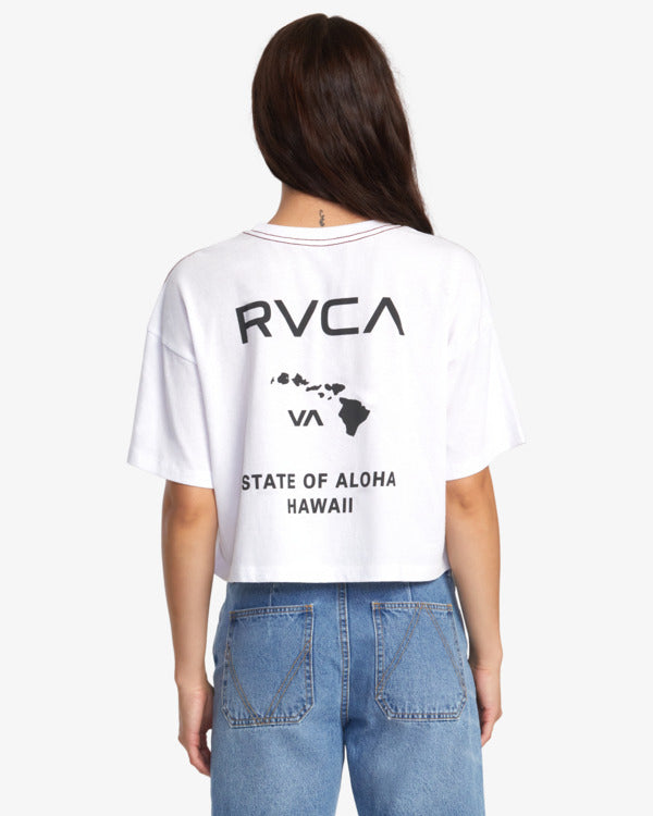 RVCA STATE OF ALOHA T SHIRT - WBB0