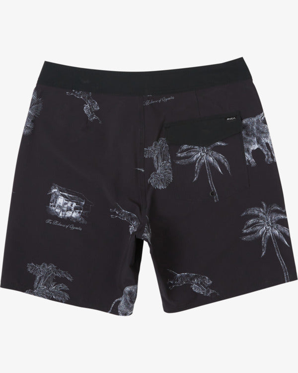 RVCA VA PIGMENT BOARDSHORTS 18" - BKW