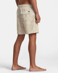 RVCA VA ELASTIC WAIST BOARDSHORTS 17" - NAT