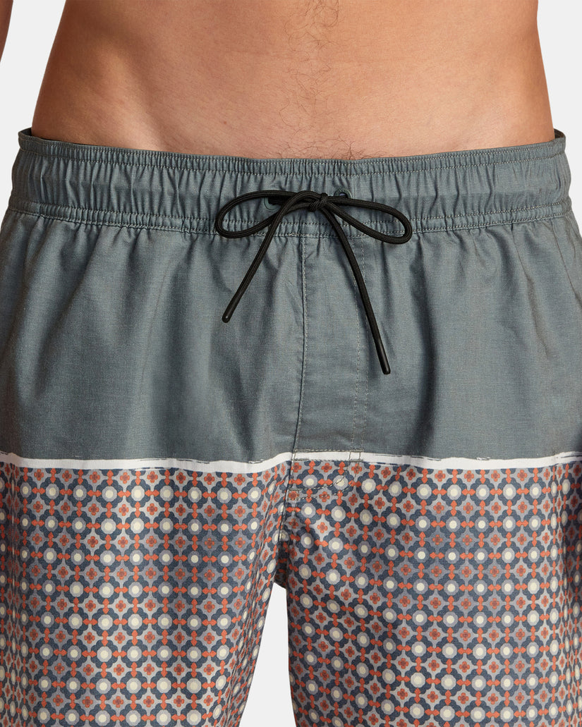 RVCA COUNTY ELASTIC BOARDSHORTS 17" - GNB0