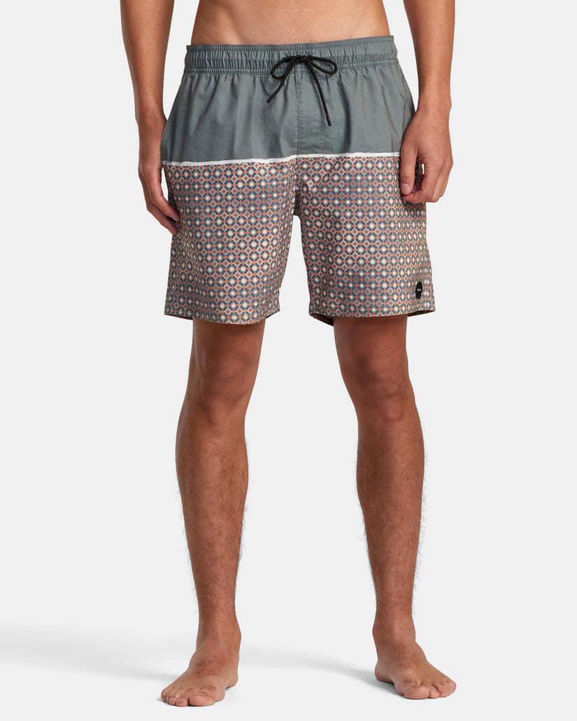 RVCA COUNTY ELASTIC BOARDSHORTS 17" - GNB0