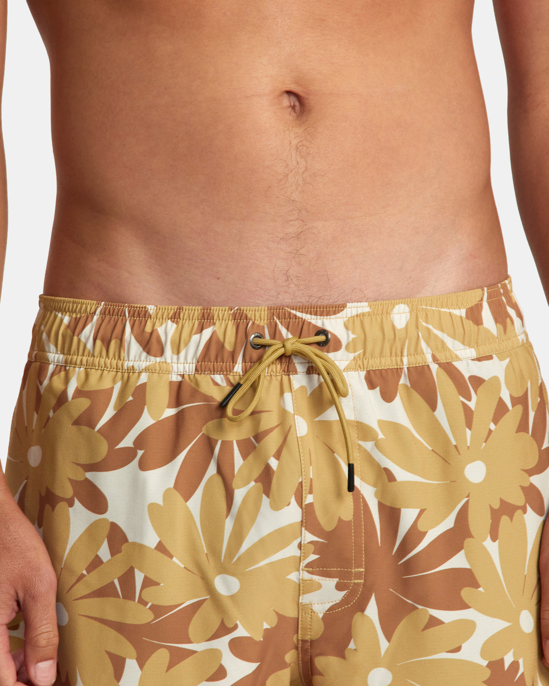 RVCA VA PIGMENT ELASTIC BOARDSHORTS 17" - KHA