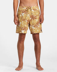 RVCA VA PIGMENT ELASTIC BOARDSHORTS 17" - KHA