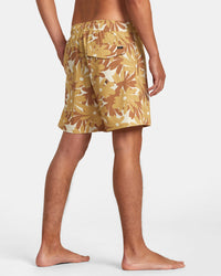 RVCA VA PIGMENT ELASTIC BOARDSHORTS 17" - KHA