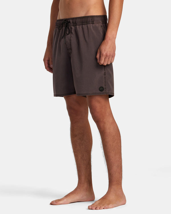 RVCA PIGMENT ELASTIC BOARDSHORTS 17' - CRW0