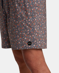 RVCA BARNES ELASTIC BOARDSHORTS 17" - MDY