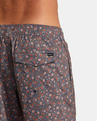 RVCA BARNES ELASTIC BOARDSHORTS 17" - MDY