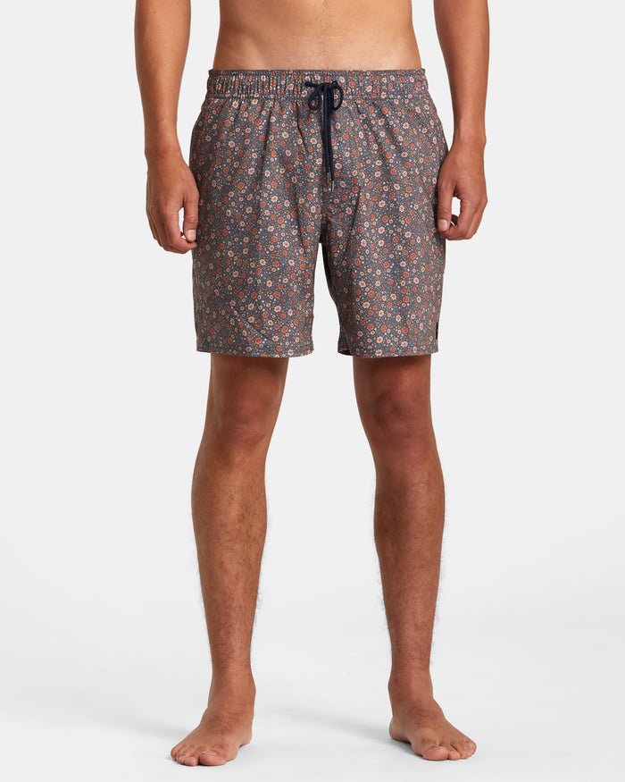 RVCA BARNES ELASTIC BOARDSHORTS 17" - MDY
