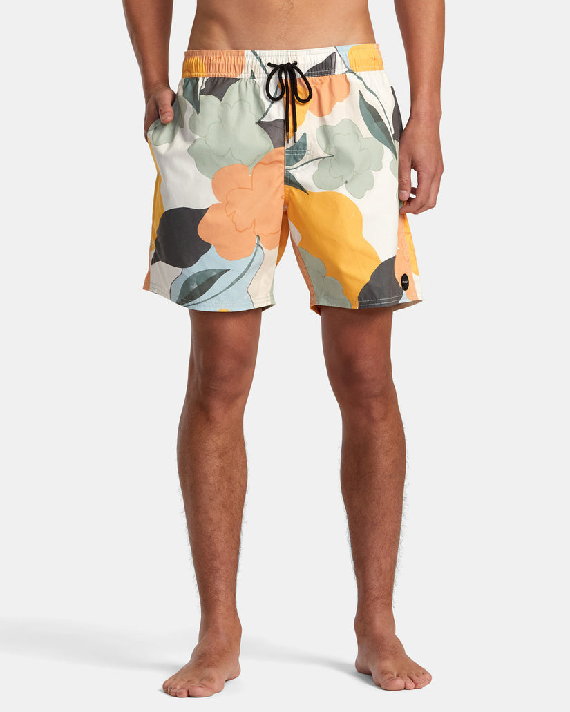 RVCA PERRY ELASTIC BOARDSHORTS 17" - MFL