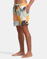 RVCA PERRY ELASTIC BOARDSHORTS 17" - MFL