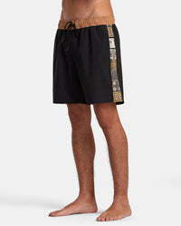 RVCA APEX ELASTIC WAIST BOARSHORTS 17" - KYF8