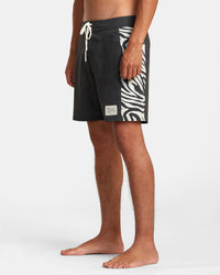 RVCA BALI BOARDSHORTS 17" - BLK