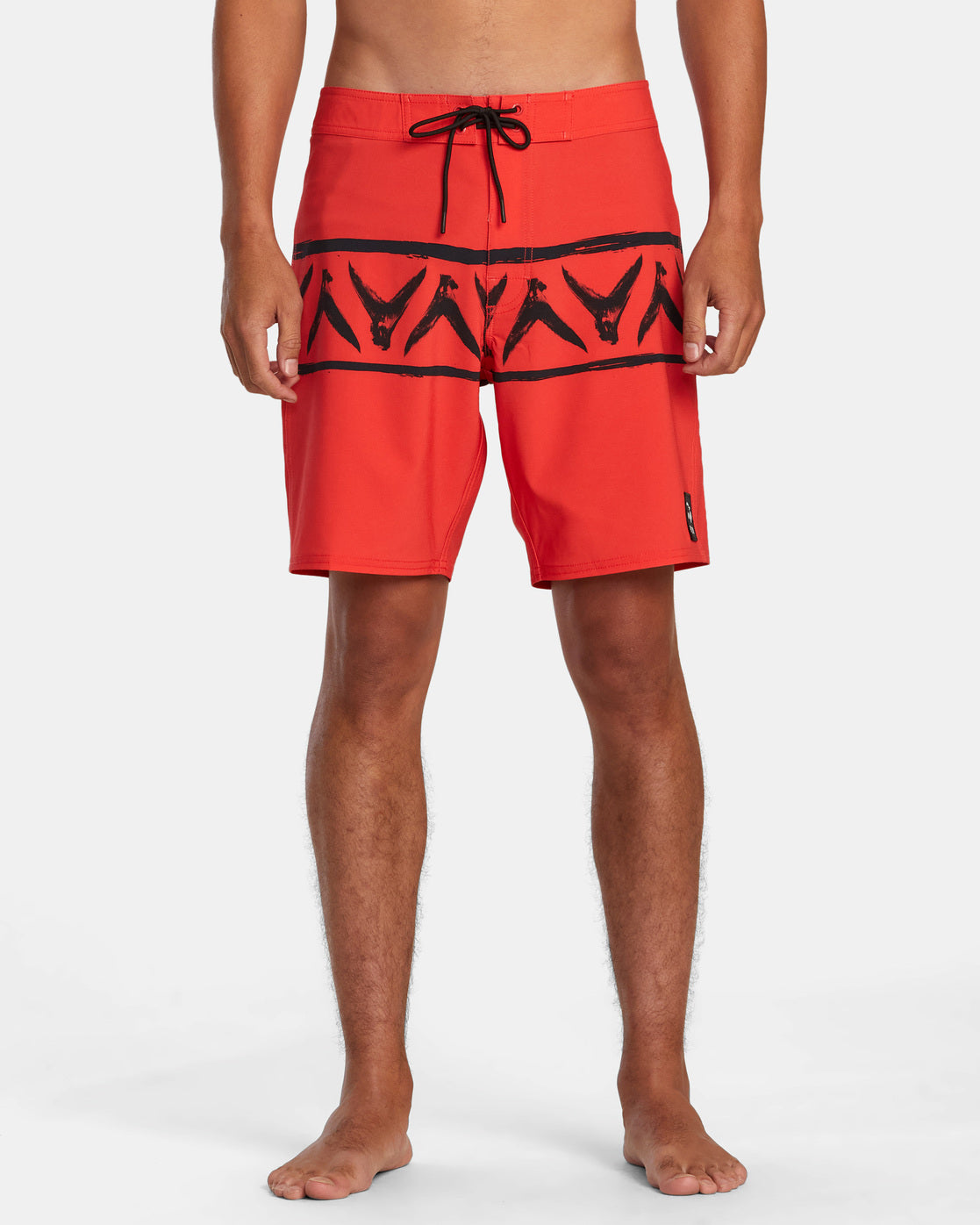 rvca  レッド  L  ラスト1点 RVCA LEGEND AND MANA VA BANDED BOARDSHORTS - RED – Work It Out