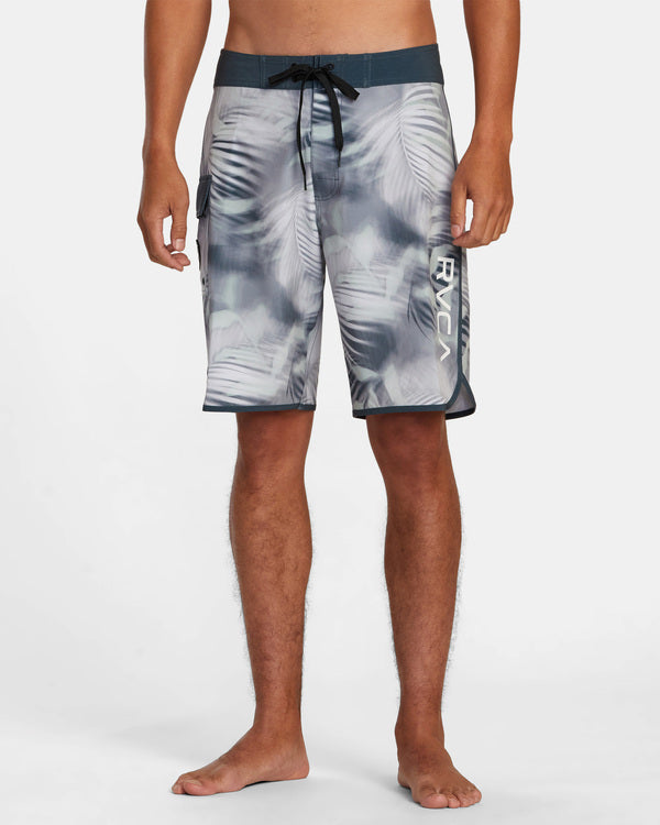 RVCA SPRAY PALM EASTERN 20" BOARDSHORTS - NVY