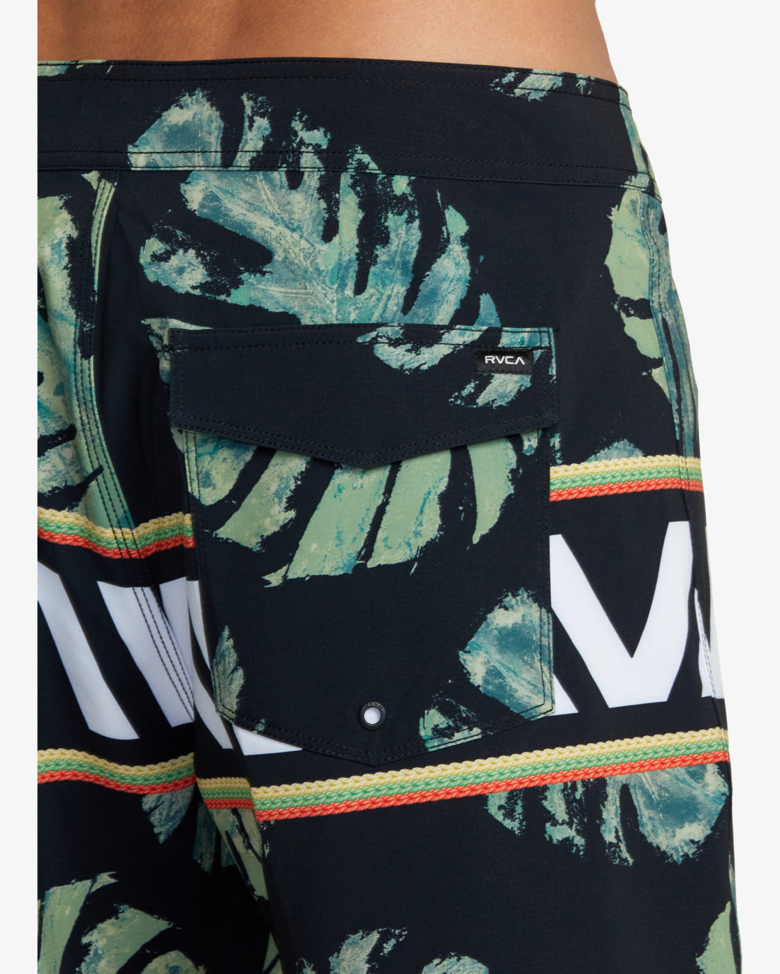 RVCA OBLOW HAWAII BOARDSHORTS - BLK