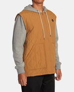 RVCA GRANT HOODED PUFFER JACKET - CML
