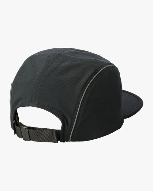 RVCA YOGGER CAP STRAPBACK HAT - BLK