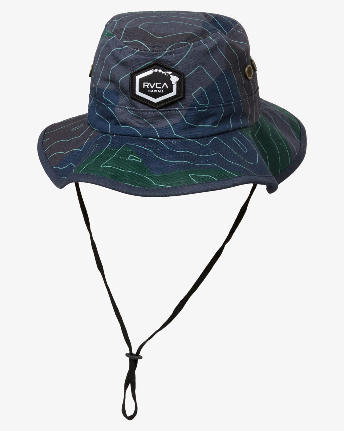 RVCA ISLAND HEX REVERSIBLE BOONIE HAT - BHM6