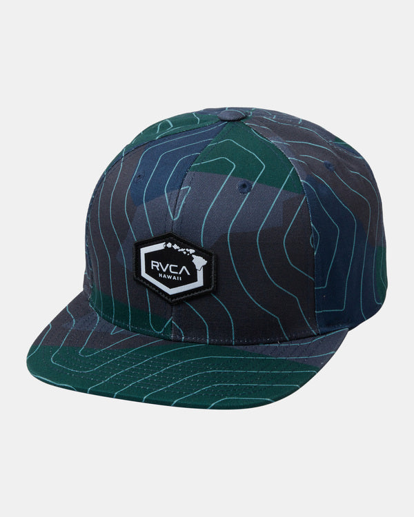 RVCA ISLAND HEX SNAPBACK - BHM6