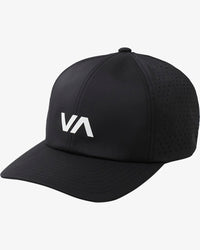 RVCA VENT PERFORATED CLIPBACK HAT II - BLK