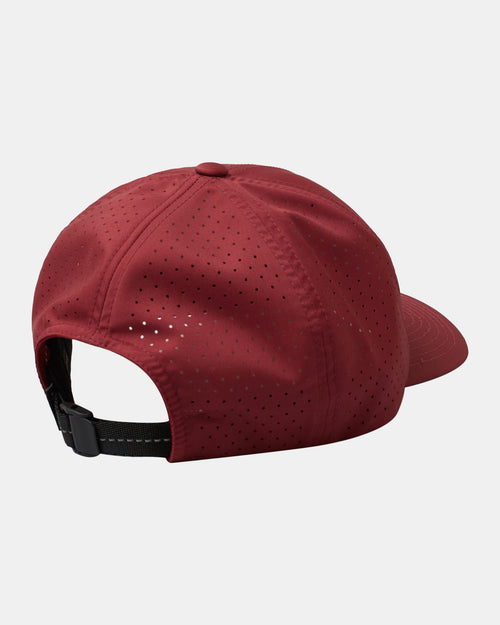 RVCA VENT PERFORATED CLIPBACK HAT II - CAR
