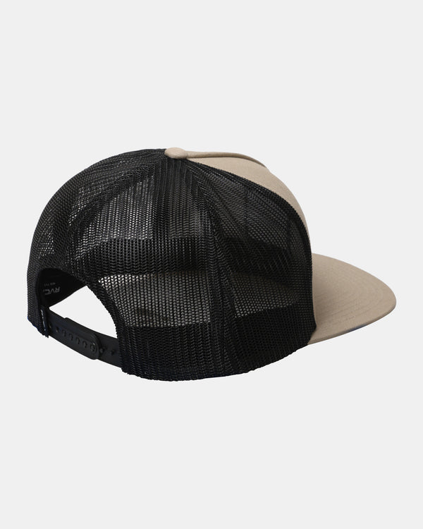 RVCA VA ALL THE WAY PRINT TRUCKER HAT - STN