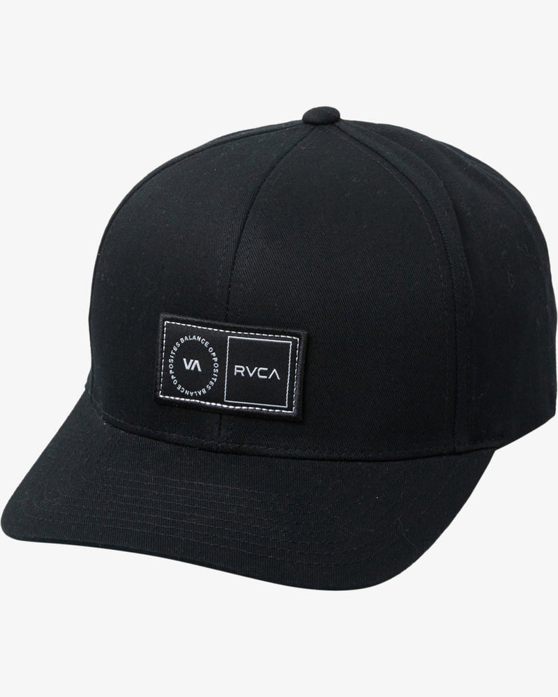 RVCA PLATFORM SNAPBACK HAT - BLK