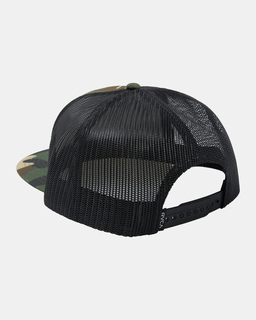 RVCA PLATFORM TRUCKER HAT - CAM