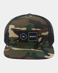 RVCA PLATFORM TRUCKER HAT - CAM