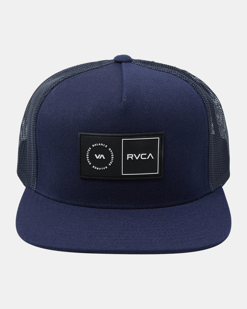 RVCA PLATFORM TRUCKER HAT - NVY