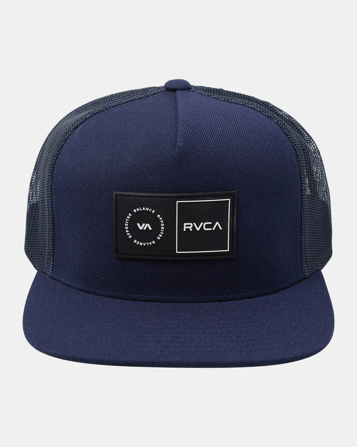 RVCA PLATFORM TRUCKER HAT - NVY