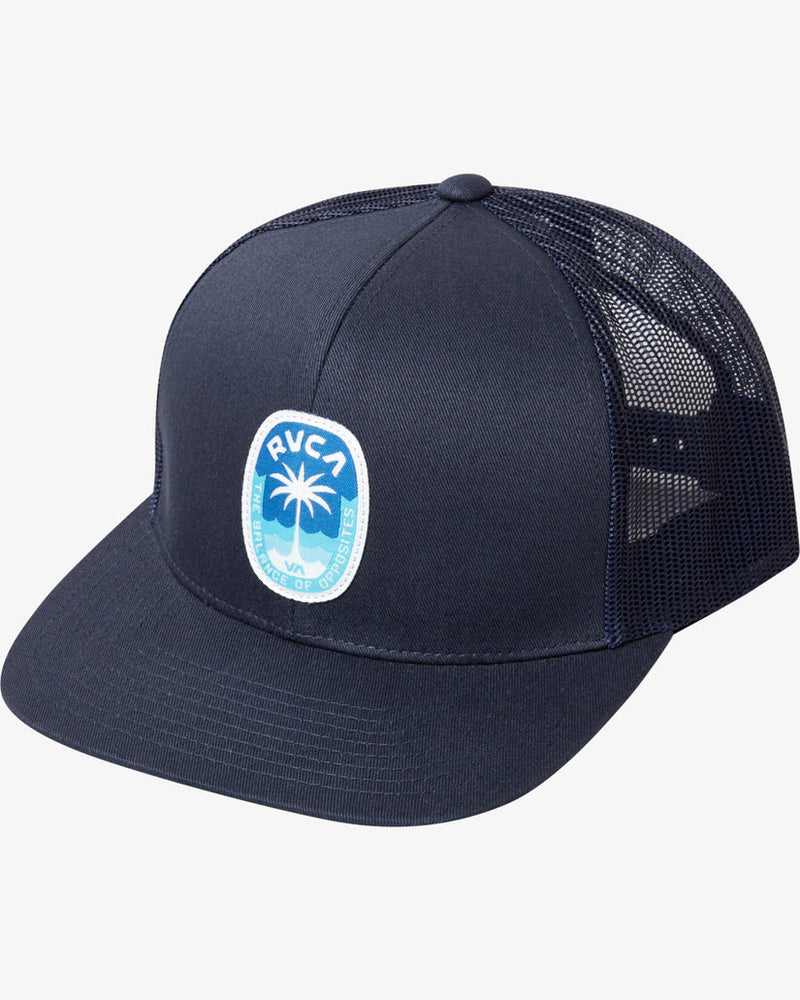 RVCA PRIME PALM TRUCK HAT - NVY