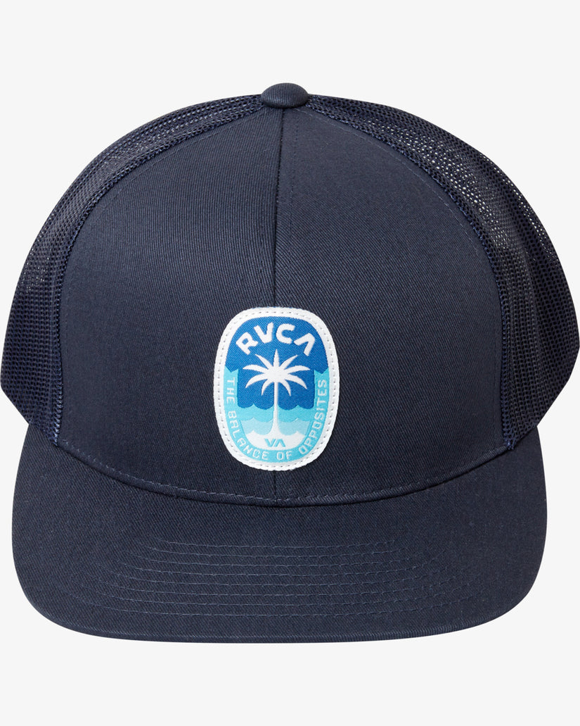 RVCA PRIME PALM TRUCK HAT - NVY