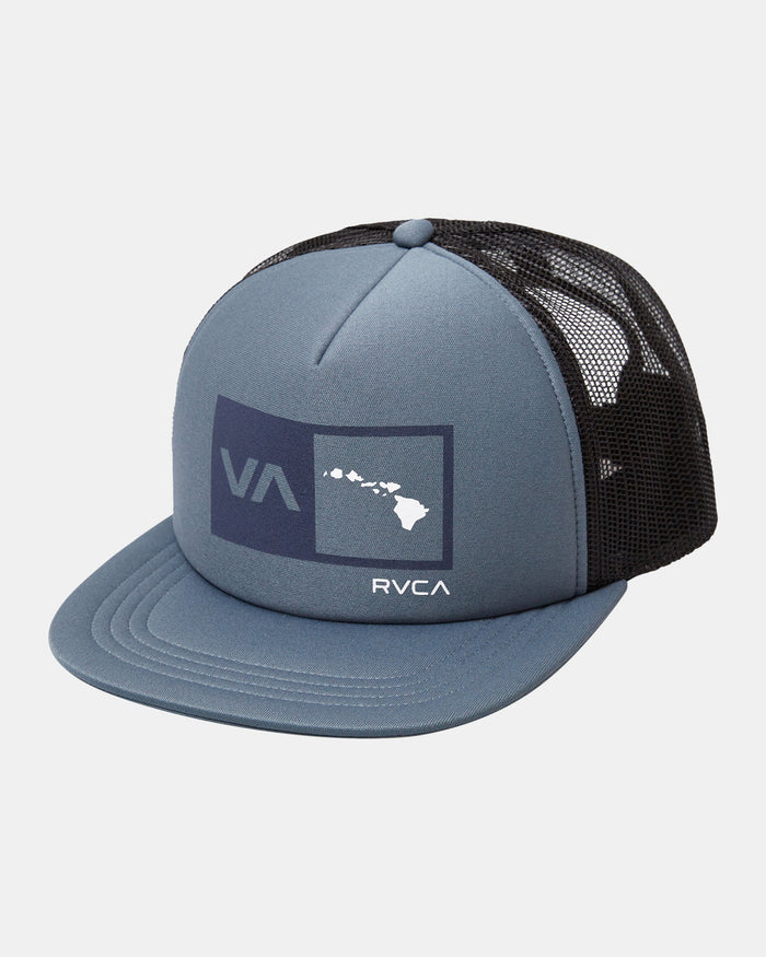 RVCA ISLANDS BALANCEFOAM TRUCKER HAT - BMK0