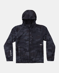 RVCA YOGGER ZIP-UP HOODED JACKET II - CAM