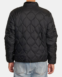 RVCA YUKON REVERSIBLE JACKET - BLK