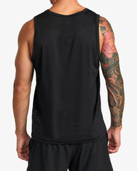 RVCA RUNNER TANK TOP - BLK