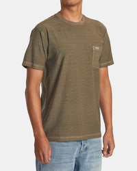 RVCA PTC STRIPE T-SHIRT - MSH