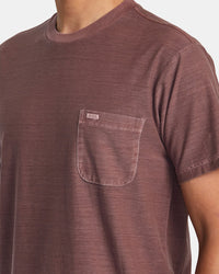 RVCA PTC STRIPE T-SHIRT - RDE