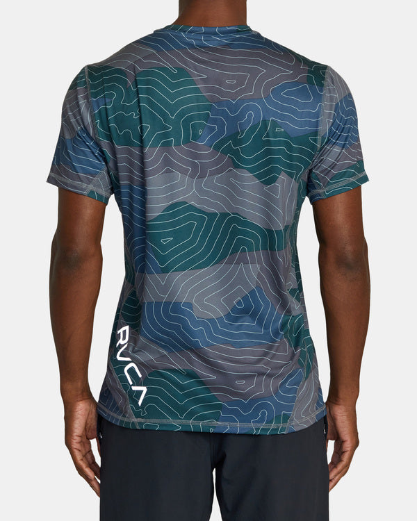 RVCA HAWAII SPORT VENT SHORT SLEEVE - BHM6