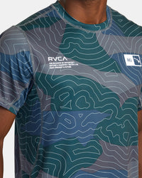 RVCA HAWAII SPORT VENT SHORT SLEEVE - BHM6