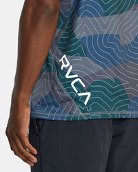 RVCA HAWAII SPORT VENT SHORT SLEEVE - BHM6