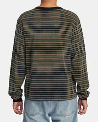 RVCA BRIDGE LONG SLEEVE TOP - RVB