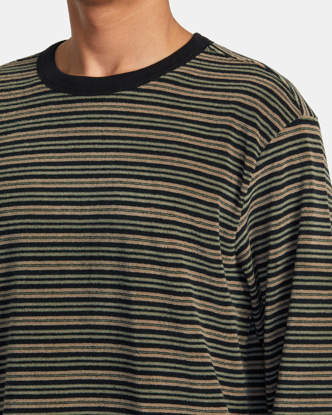RVCA BRIDGE LONG SLEEVE TOP - RVB