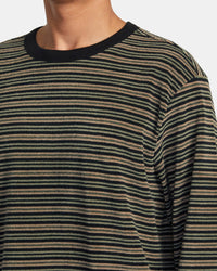 RVCA BRIDGE LONG SLEEVE TOP - RVB