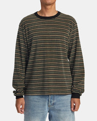 RVCA BRIDGE LONG SLEEVE TOP - RVB