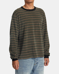 RVCA BRIDGE LONG SLEEVE TOP - RVB