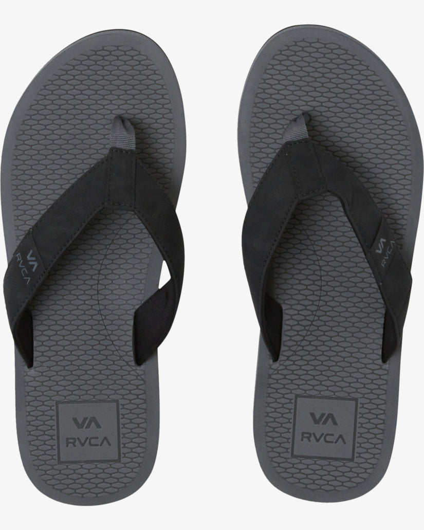 RVCA SANDBAR FLIP FLOPS - CHA