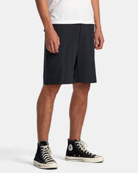 RVCA ALL TIME HEMP HYBRID 19" SHORTS - BLK